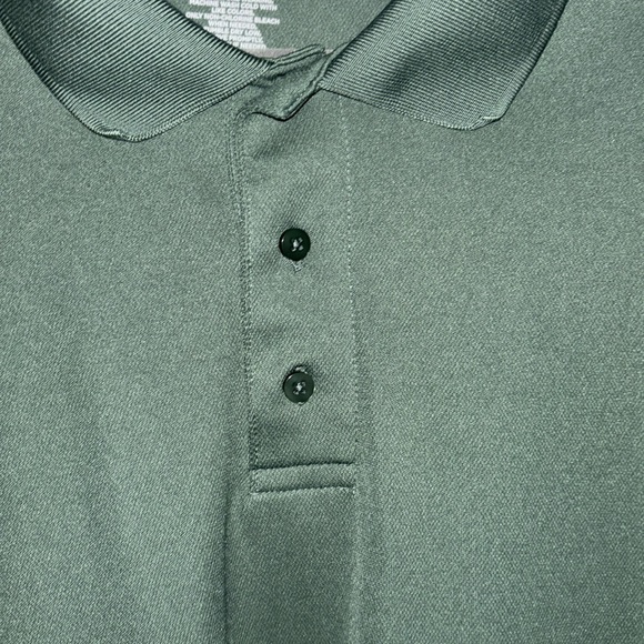 Tek Gear Green Short Sleeve Collared Pull Over 2XB - Picture 3 of 9